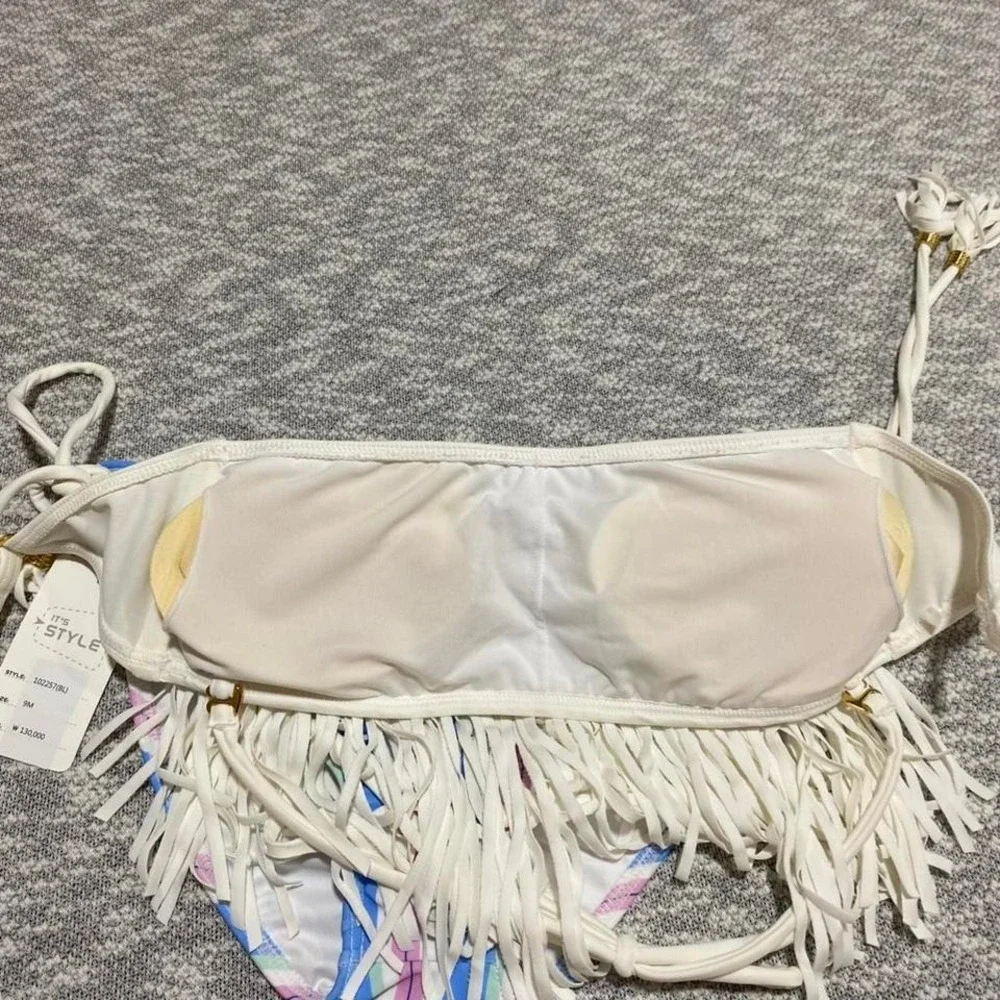 Coloured‎ bikini set top/bottoms Made in Korea 9M=girl 8-8 years old. SKU-A120